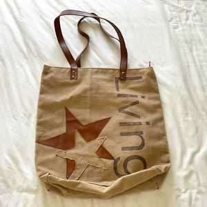 High end linen bag